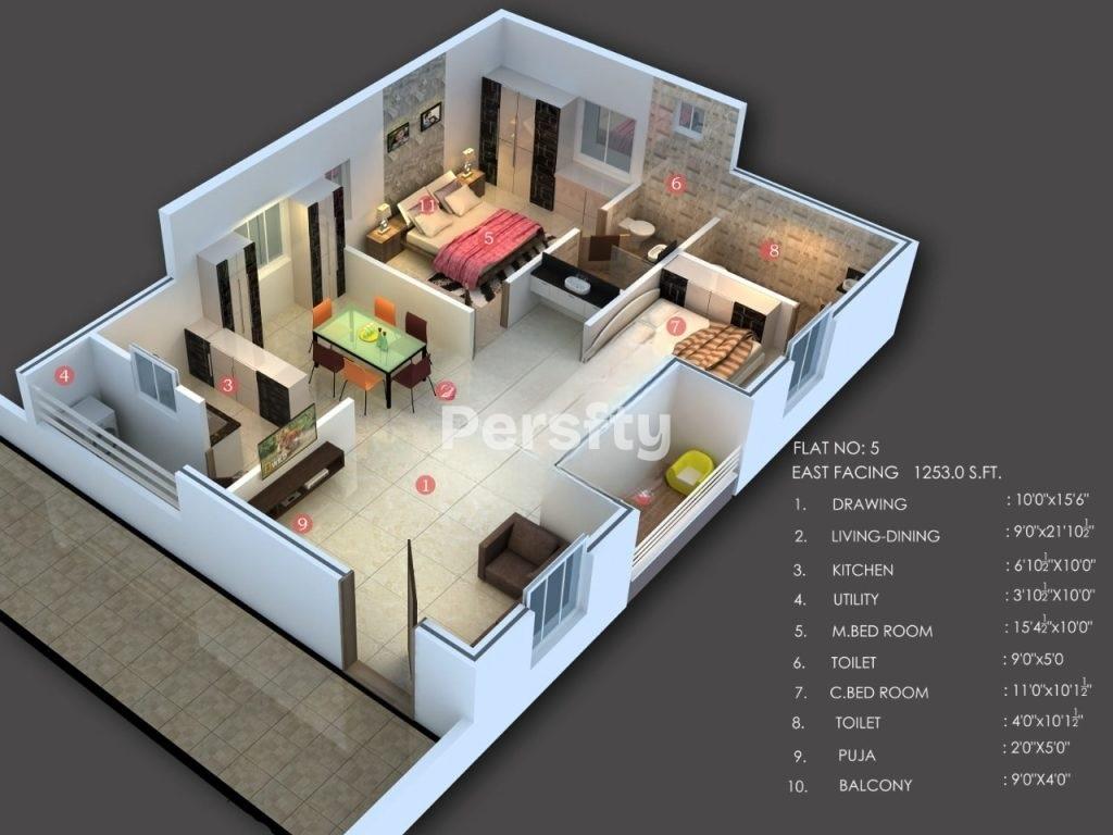 Ajasra Akash Vihar Apartments 4