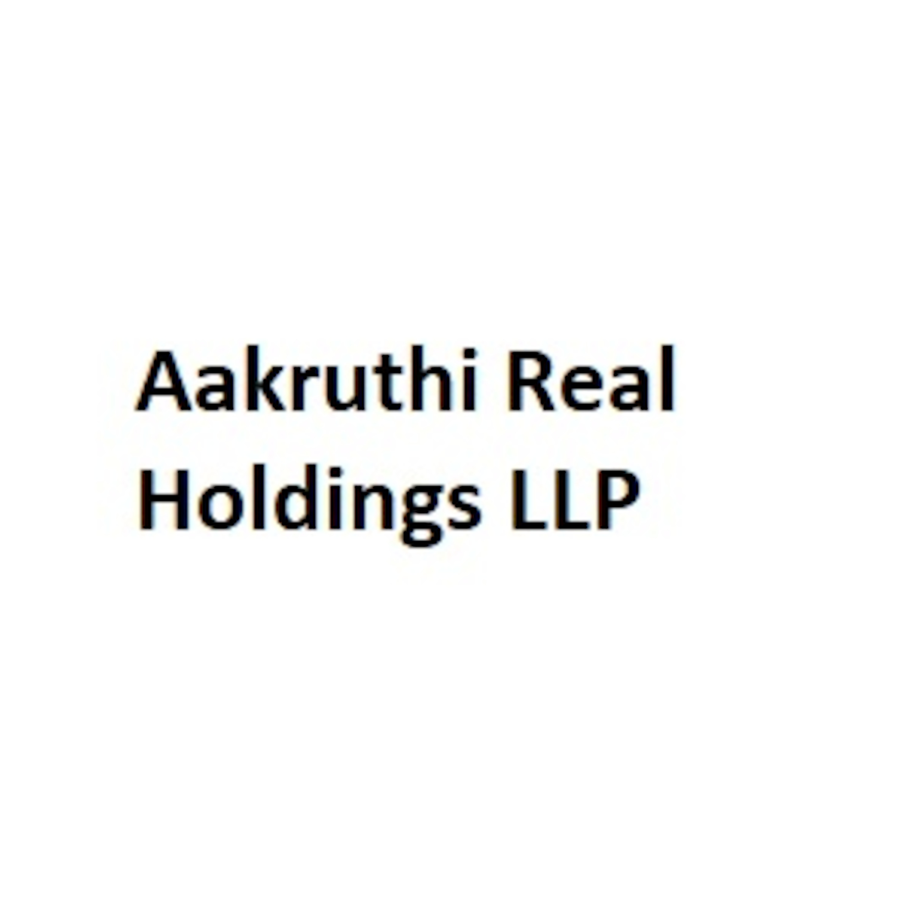 Aakruthi Real Holdings Llp