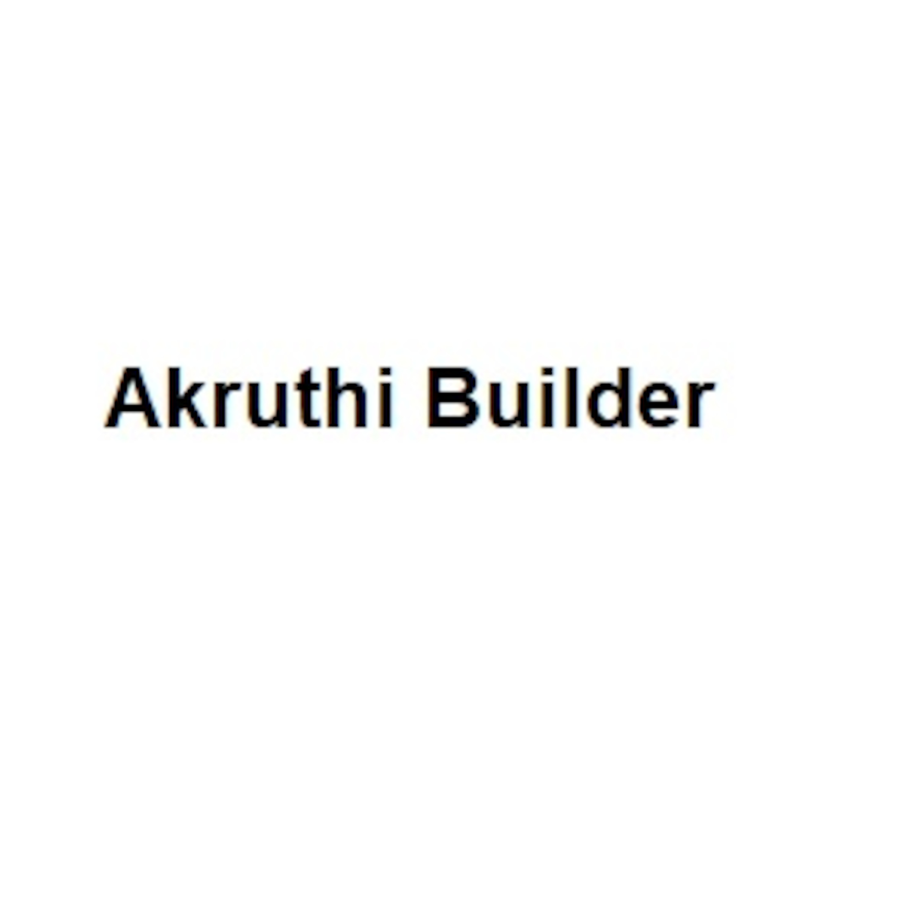 Akruthi Builder