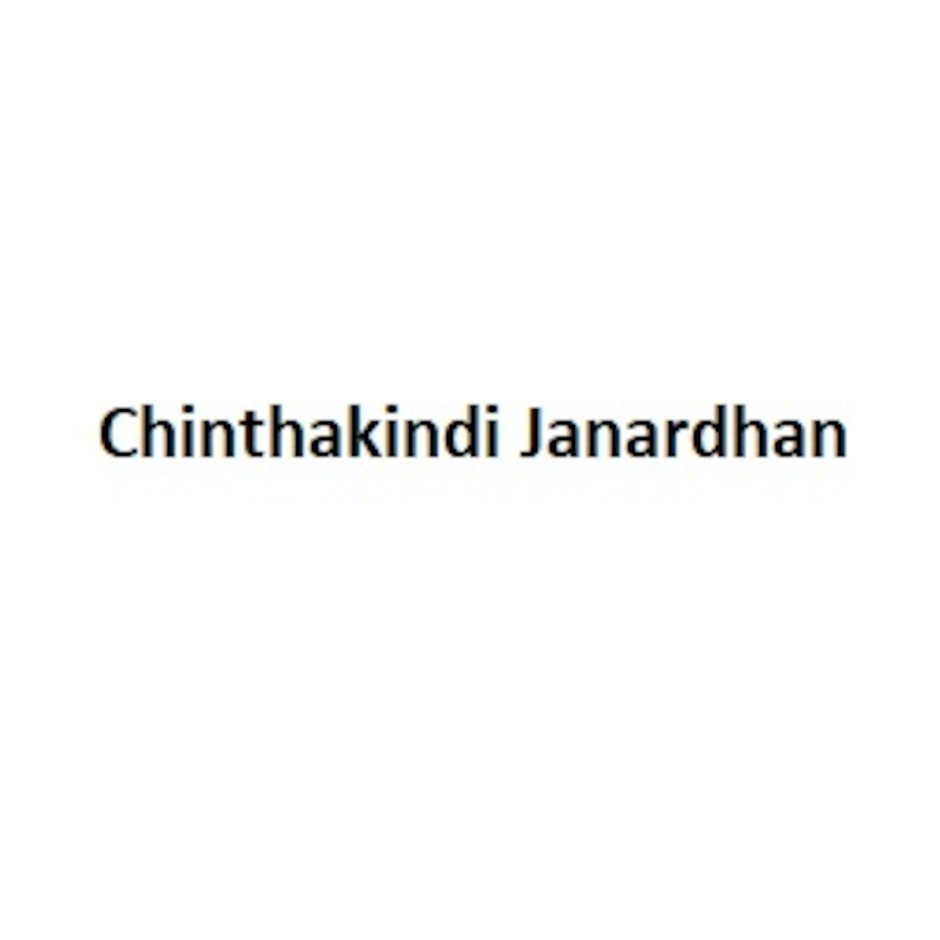 Chinthakindi Janardhan