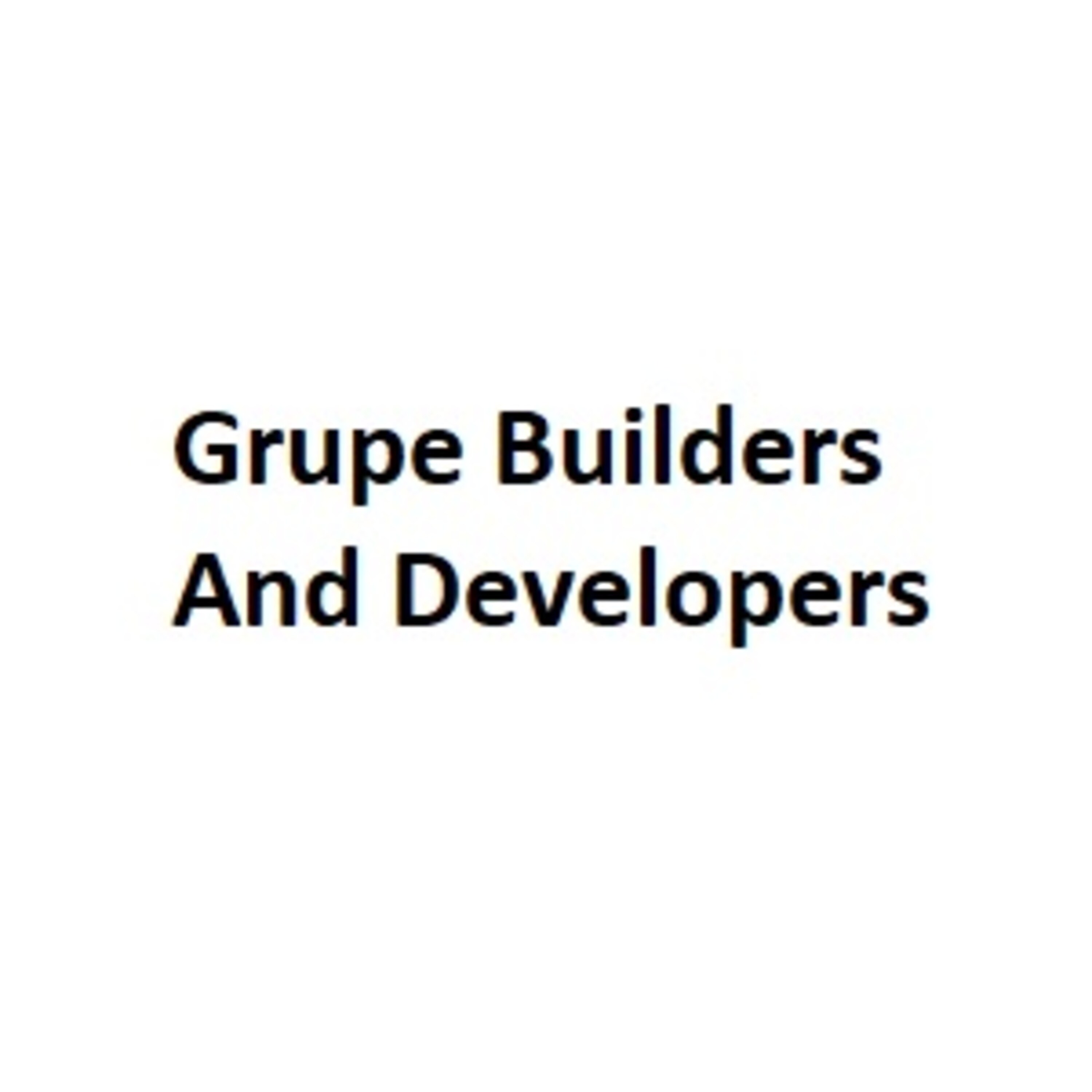 Grupe Builders And Developers