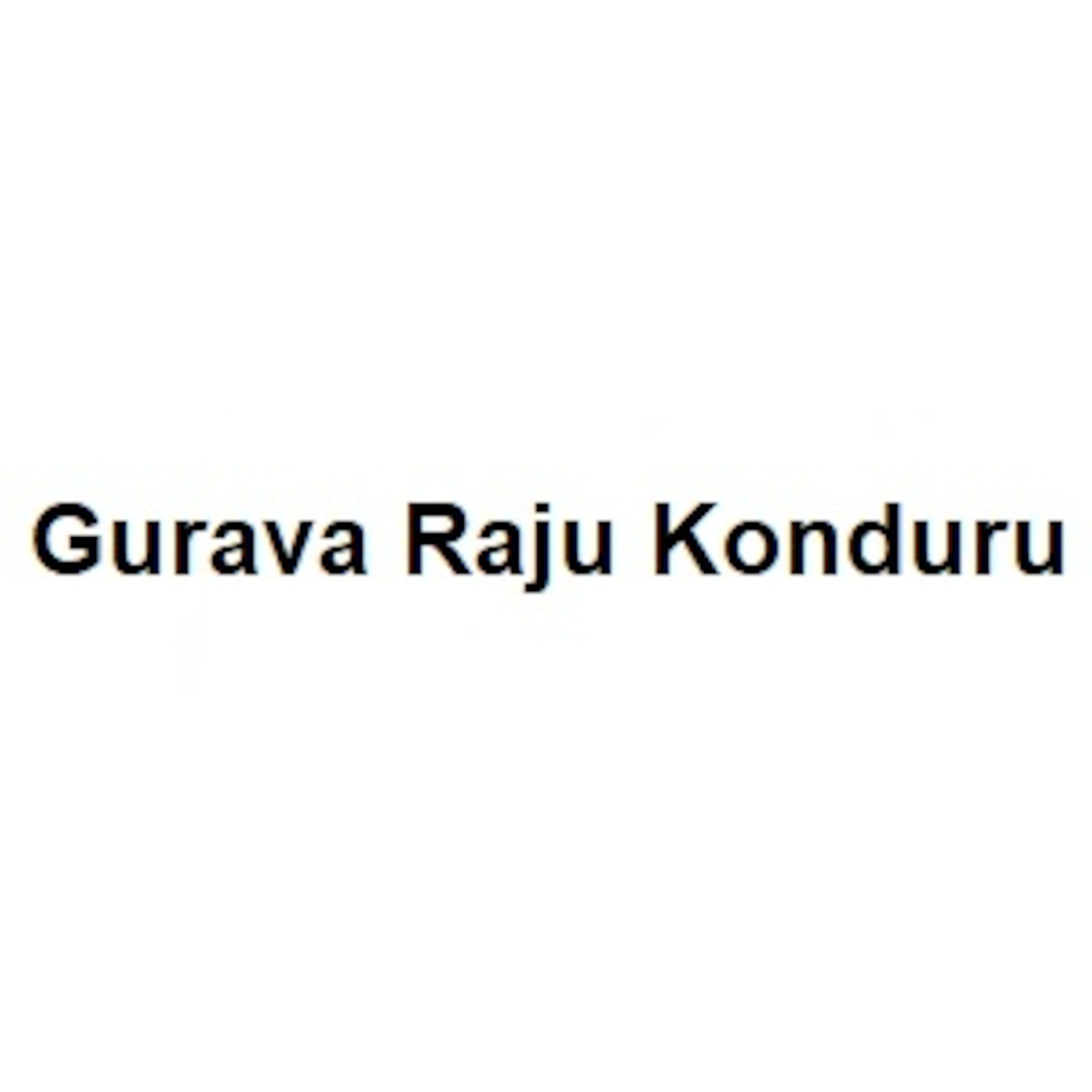 Gurava Raju Konduru