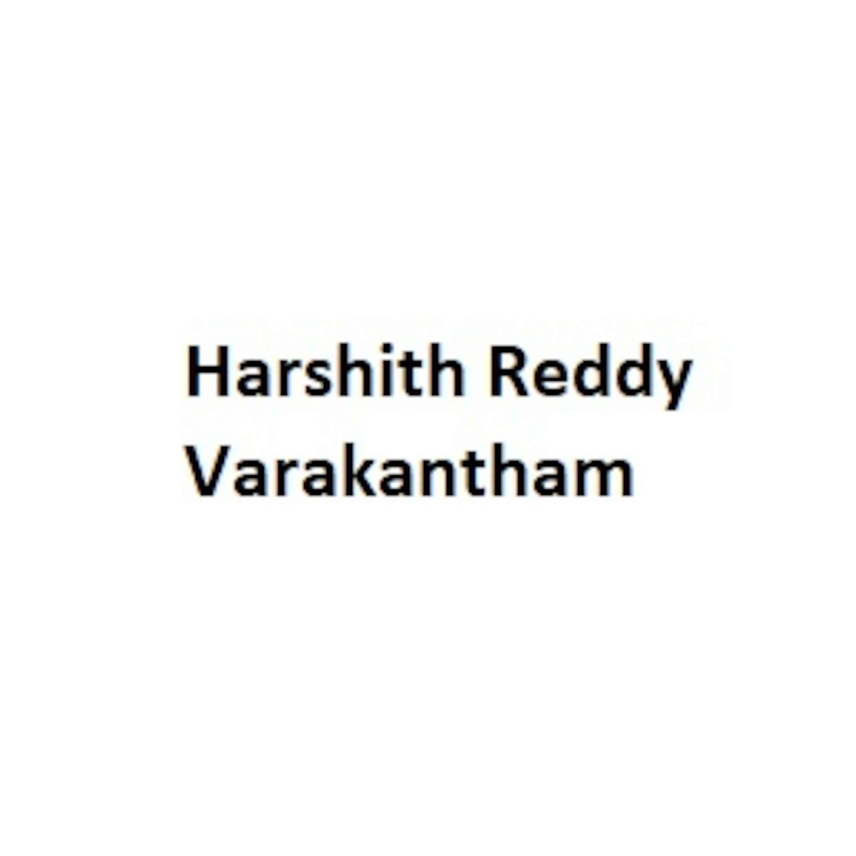 Harshith Reddy Varakantham