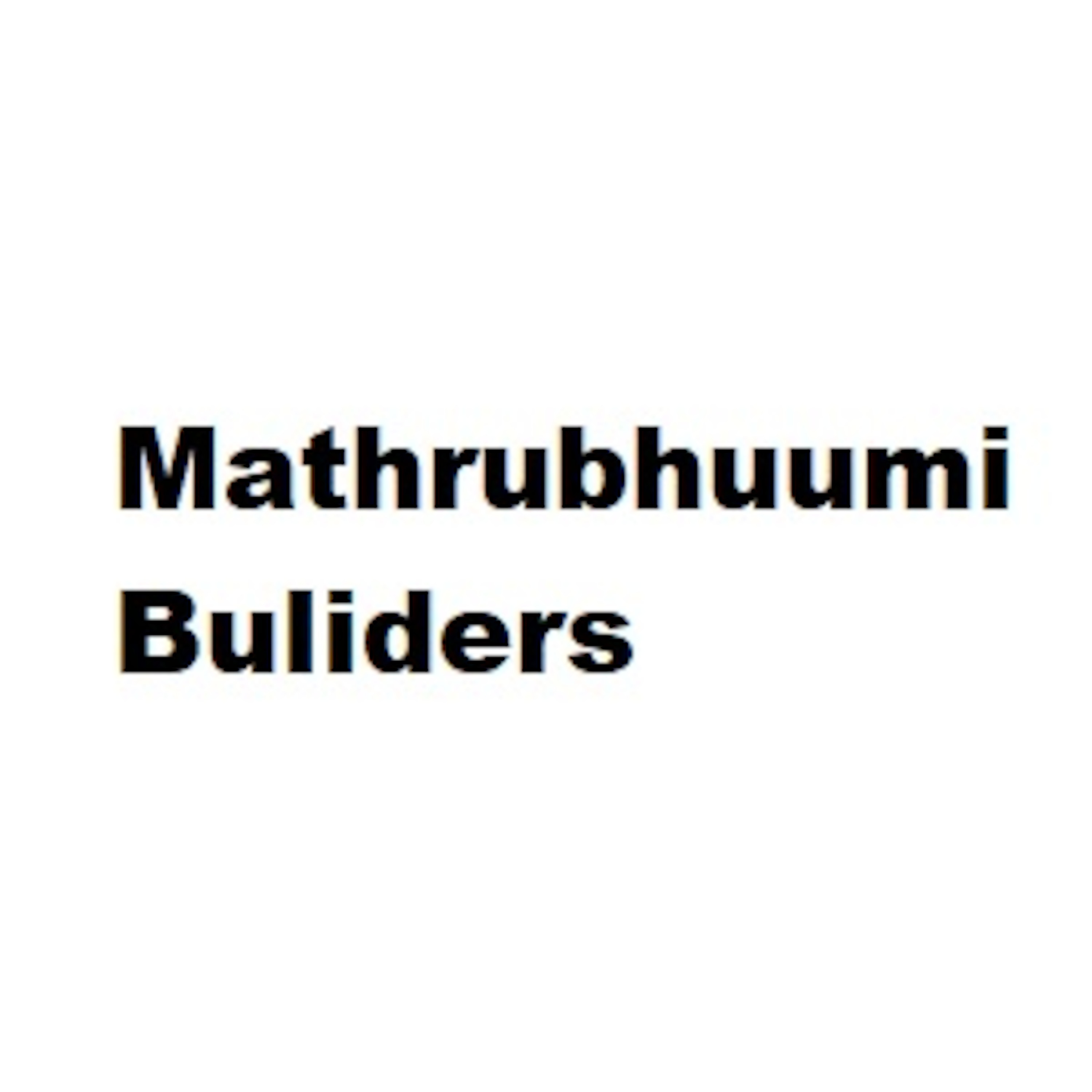Mathrubhuumi Buliders