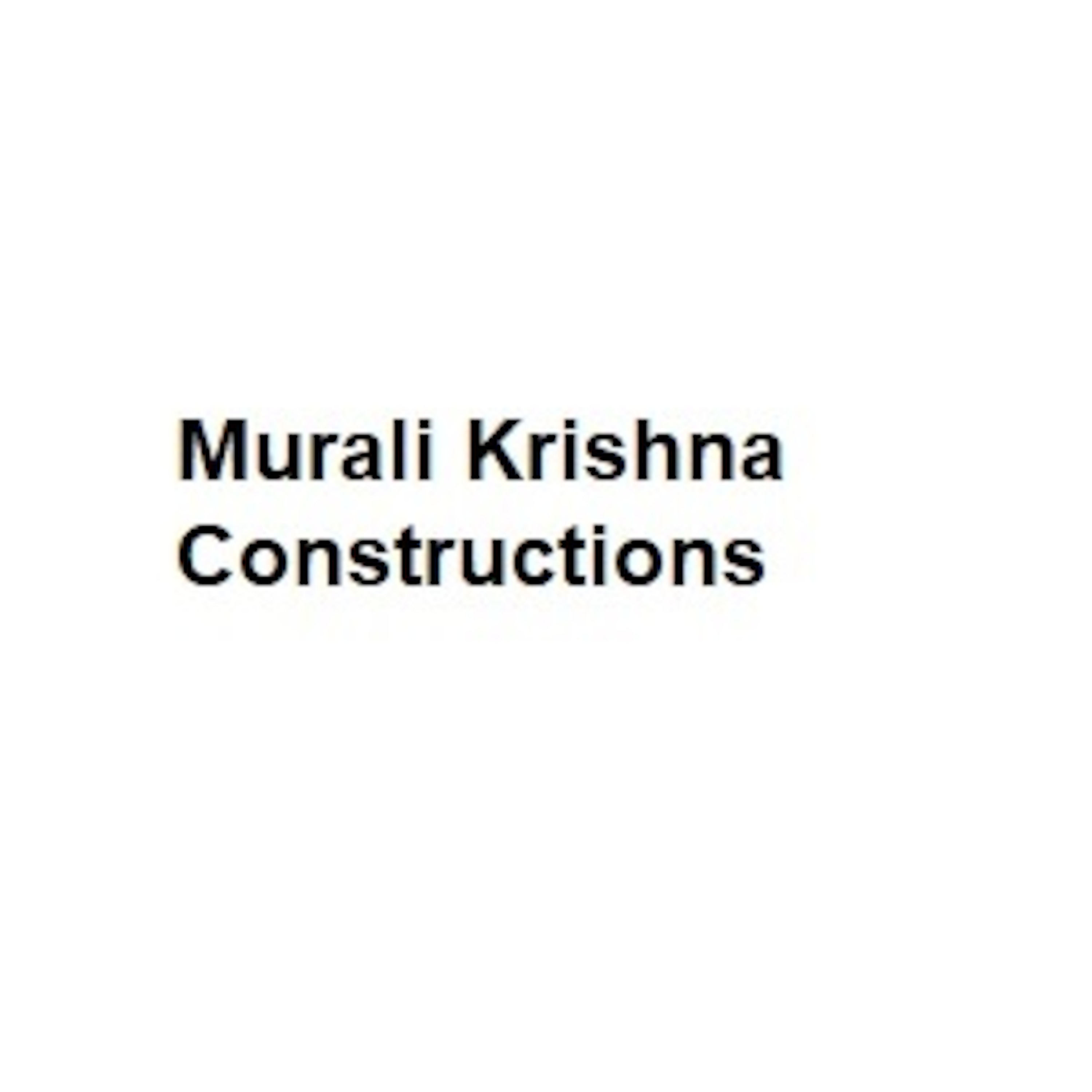 Murali Krishna Constructions