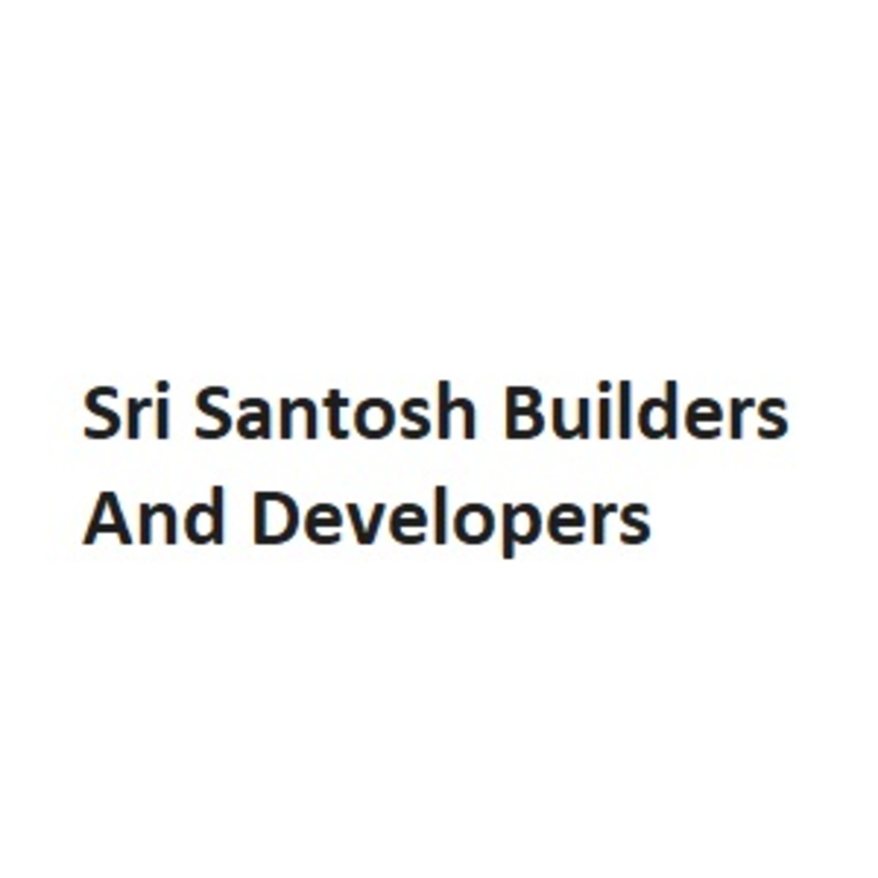 Sri Santosh Builders And Developers