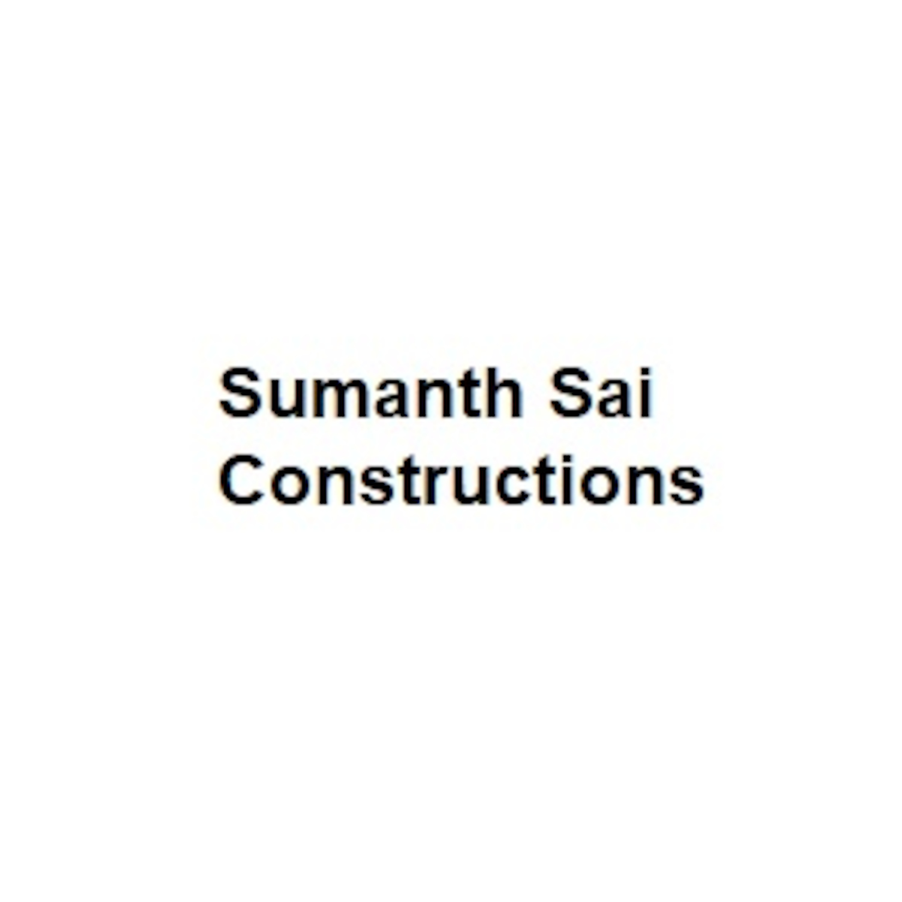 Sumanth Sai Constructions