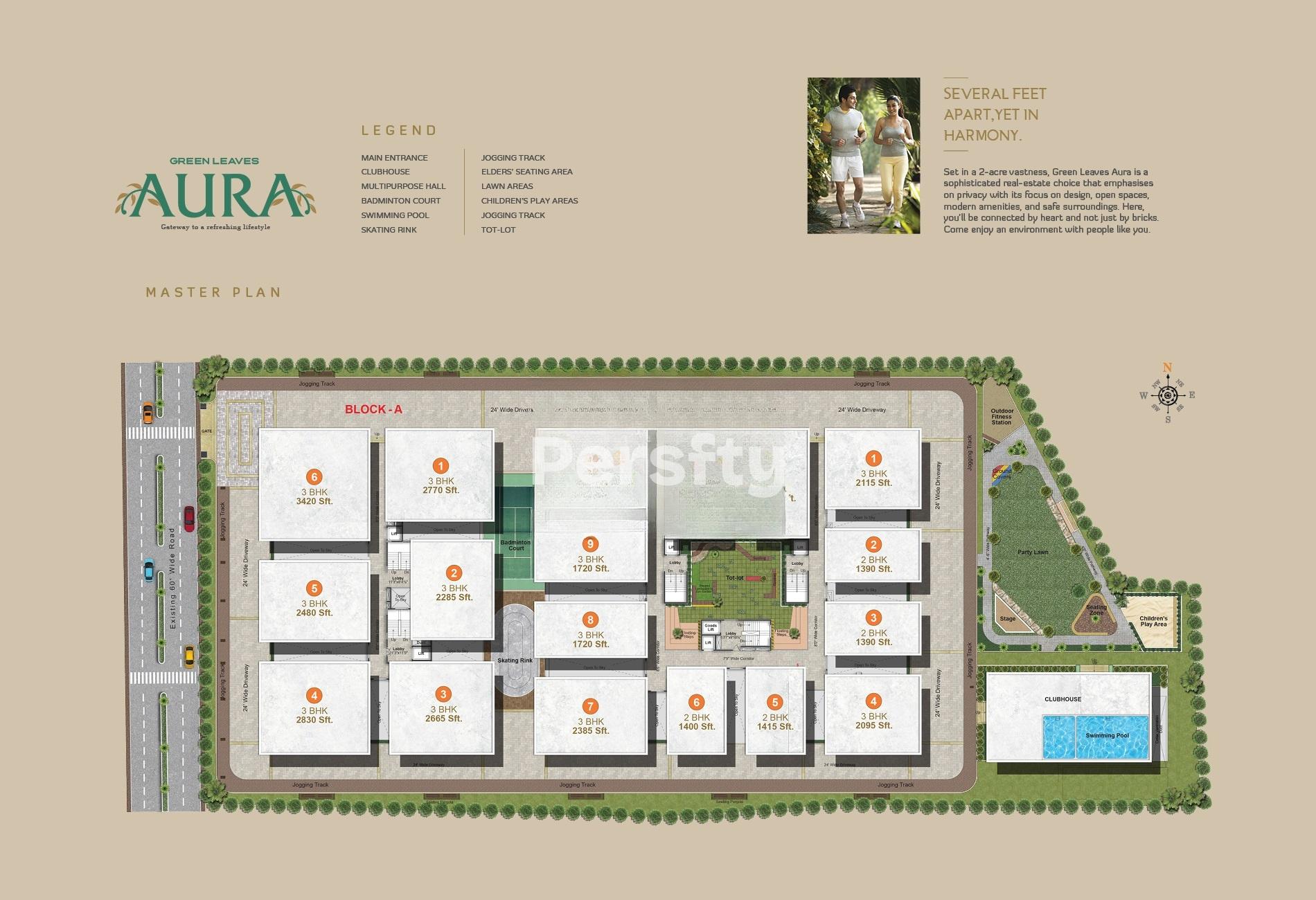 Green Leaves Aura 5