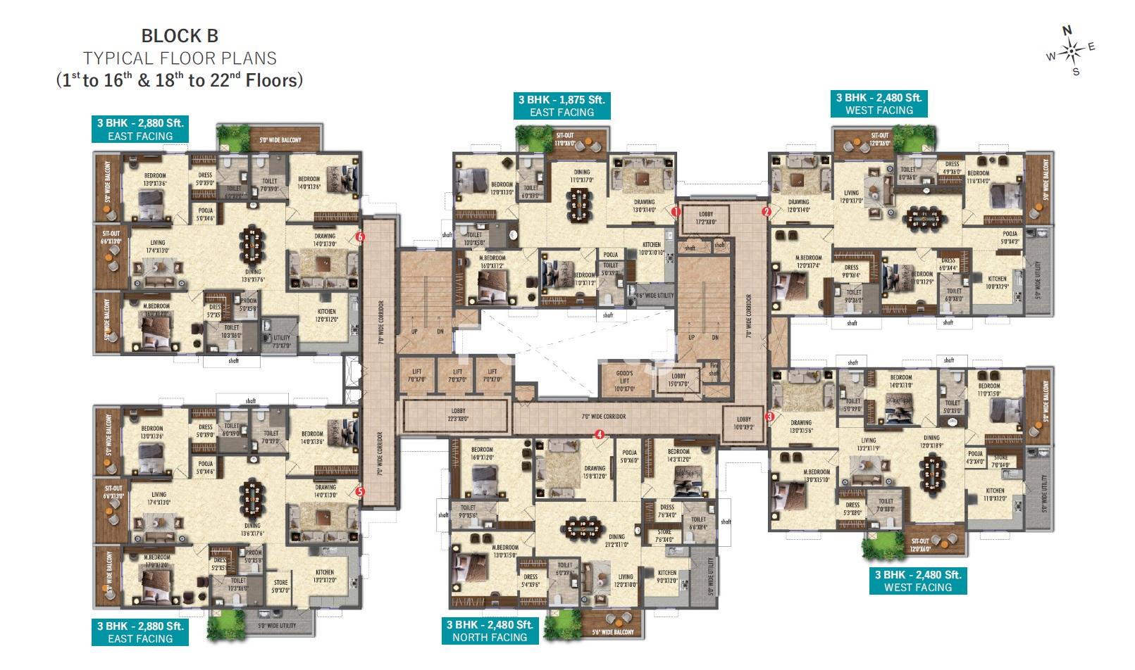 Sri Sreenivasa Fortune Water Front 5