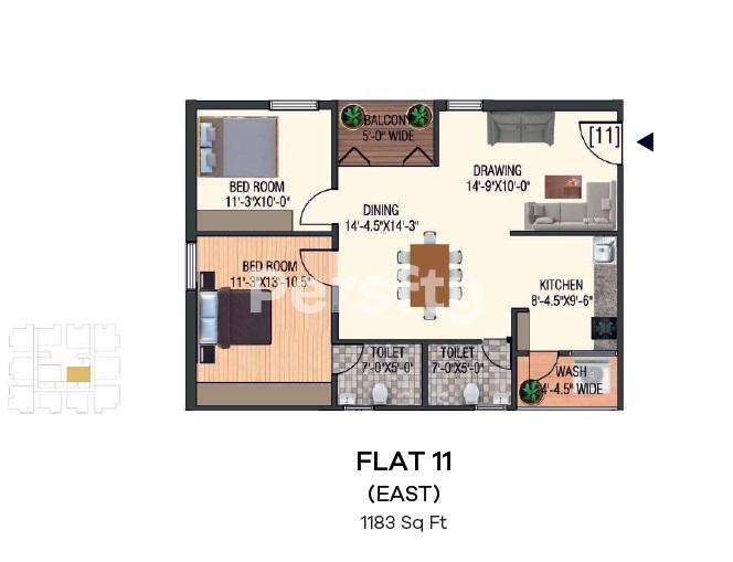 Sri Vantage KVS Raju Towers 3